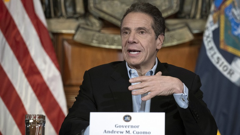 Νέα Υόρκη: Τις φάσεις επανεκκίνησης της οικονομίας μετά τις 15 Μαΐου παρουσίασε ο Κουόμο