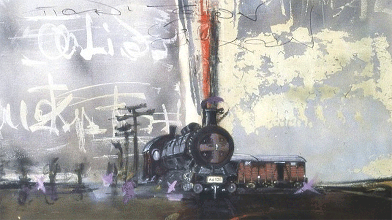 Πέθανε ο ζωγράφος των τρένων Στέλιος Μαυρομάτης