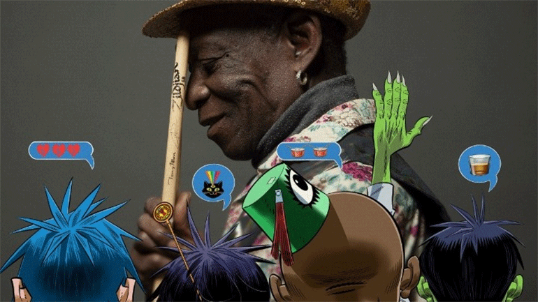 «How Far?» από Gorillaz, προς τιμήν του Tony Allen
