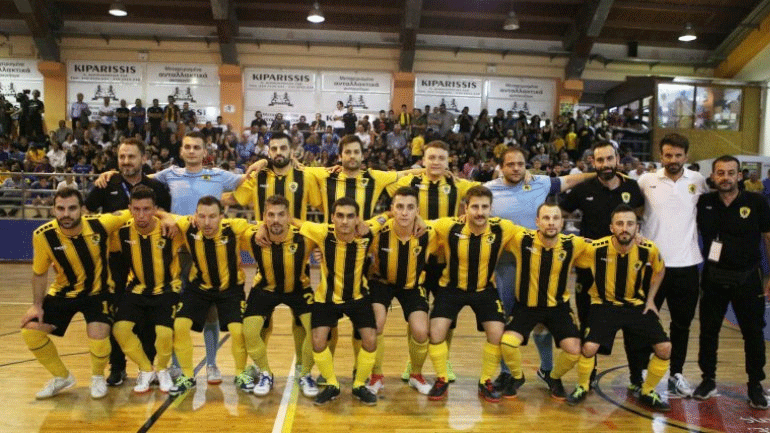 Διεκόπη οριστικά το ποδόσφαιρο σάλας, πρωταθλήτρια η ΑΕΚ