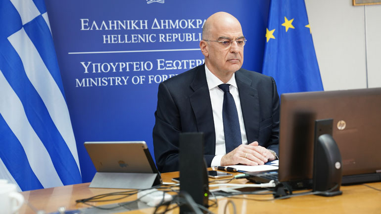 Τηλεφωνική επικοινωνία Δένδια με τους ΥΠΕΞ Ιορδανίας και Κουβέιτ