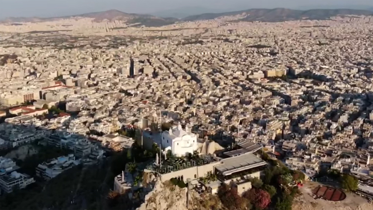 Ο Λυκαβηττός μας από πιο ψηλά!