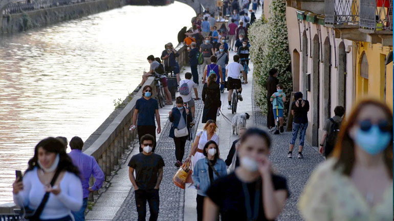 Ανησυχία στο Μιλάνο λόγω υπερβολικού συνωστισμού στη Ναβίλι