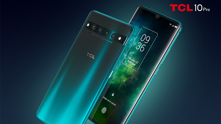 TCL 10 Pro: Με τετραπλή κάμερα και κυρτή HDR οθόνη AMOLED