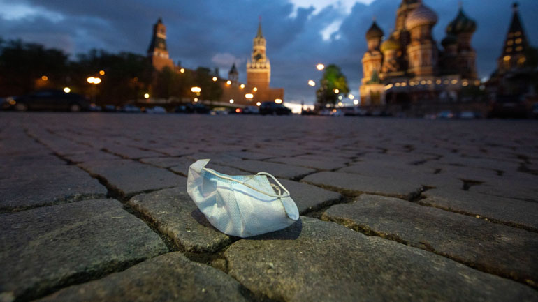 Ρωσία: 10.000 νέα κρούσματα κορωνοϊού μέσα σε μια μέρα