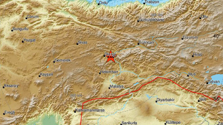 Σεισμός 4 Ρίχτερ στην Τουρκία