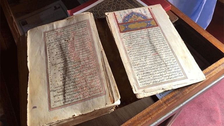 Αρχαίες βιβλιοθήκες στην άκρη της ερήμου