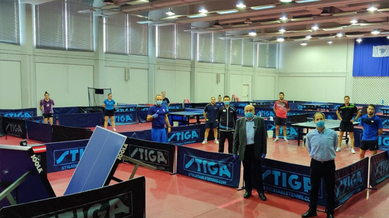 Πινγκ πονγκ: Με μεγάλη διάθεση οι προπονήσεις των προολυμπιακών ομάδων