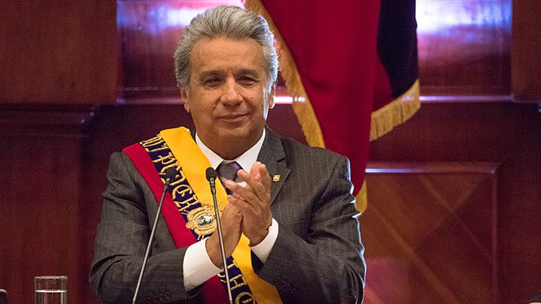 Ισημερινός: Ο πρόεδρος Μορένο μειώνει κατά 50% τον μισθό του όπως και των μελών της κυβέρνησης