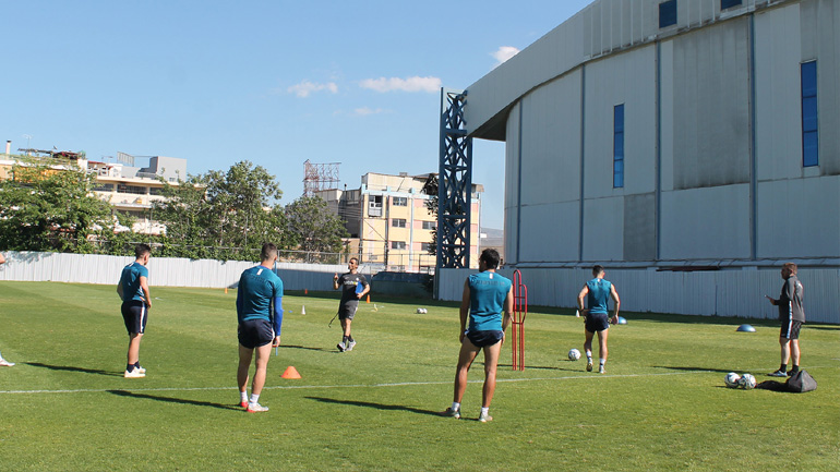 Συνεχίζει τις προπονήσεις ο Ατρόμητος, την Τρίτη το δεύτερο τεστ για τον κορωνοϊό