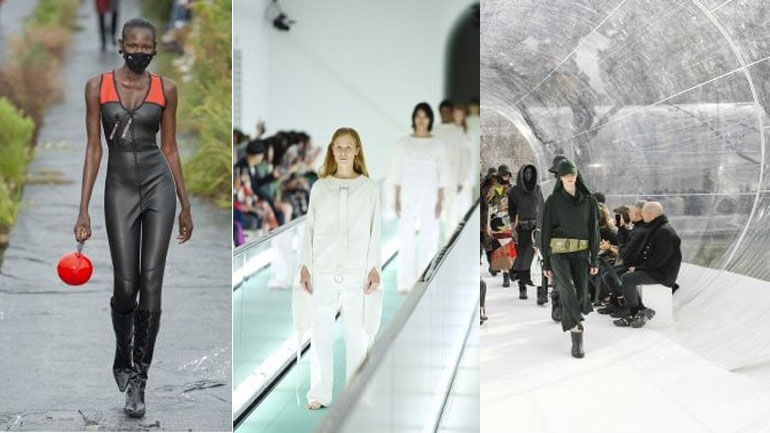 Η «Αποκάλυψη» παρελαύνει στην πασαρέλα: Προέβλεψε η μόδα την εποχή μετά τον κορωνοϊό;