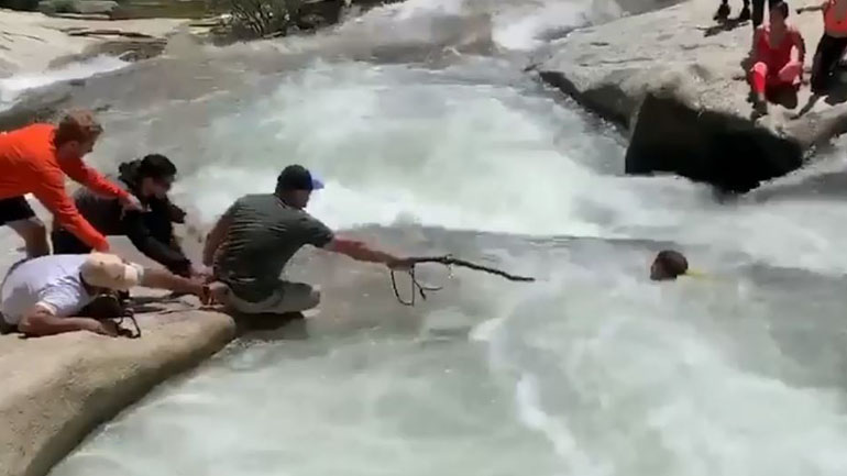 Καλιφόρνια: Αστυνόμος σώζει άνδρα από ρουφήχτρα