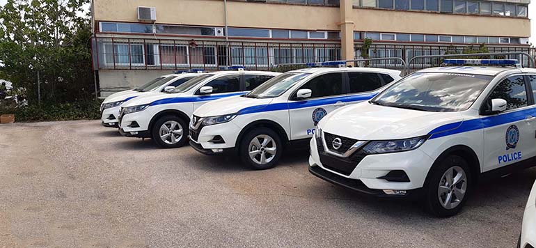 Τα Nissan Qashqai στα χρώματα της ΕΛ.ΑΣ.