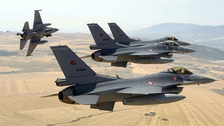 Προκλήσεων συνέχεια: Τουρκικά F-16 πέταξαν πάνω από το Φαρμακονήσι