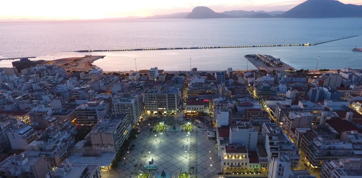 Ηλιοβασίλεμα στην Πάτρα