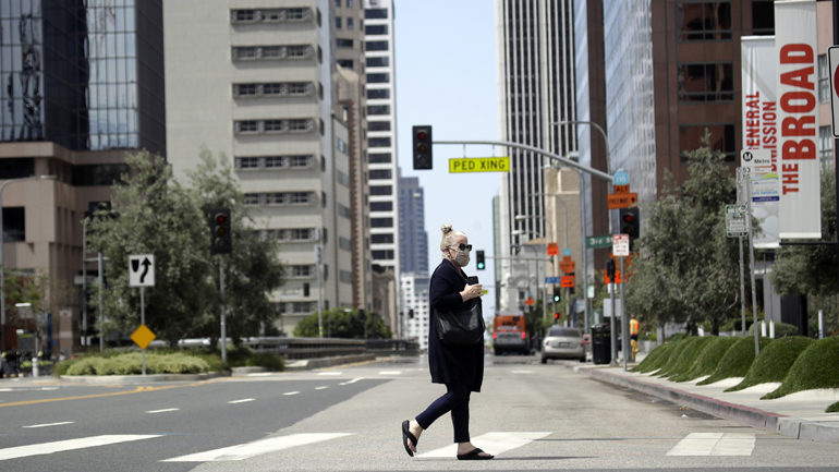 Covid-19: Υποχρεωτική η χρήση μάσκας στο Λος Άντζελες