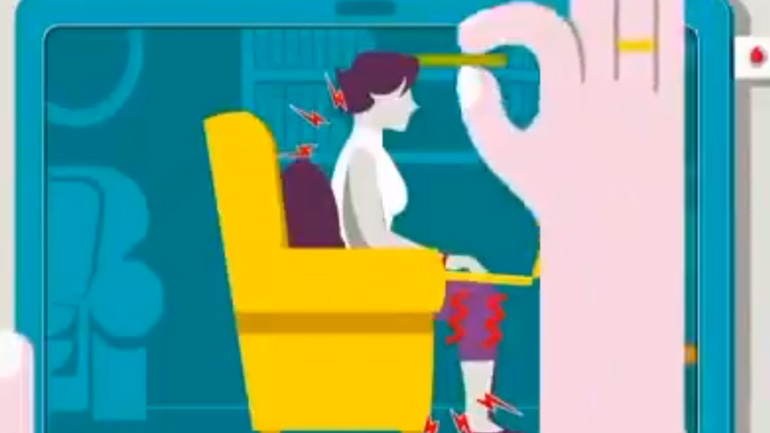 Η σωστή στάση του σώματος στο γραφείο