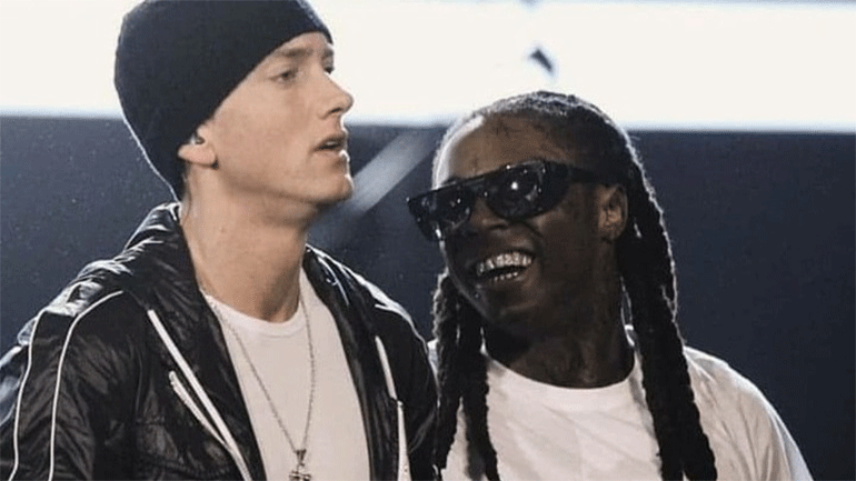 Eminem και Lil Wayne ψάχνουν τους στίχους τους στο Google