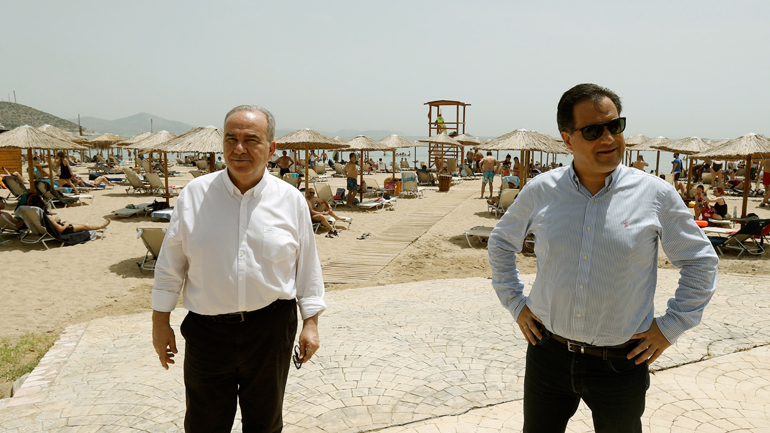 Γεωργιάδης: Τηρήθηκαν τα μέτρα στις παραλίες – Ευχαριστώ τον κόσμο για την πειθαρχία