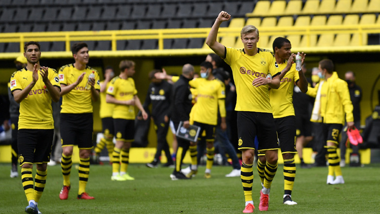Θρίαμβος για την Ντόρτμουντ στην επανέναρξη της Μπουντεσλίγκα, νίκησε 4-0 τη Σάλκε