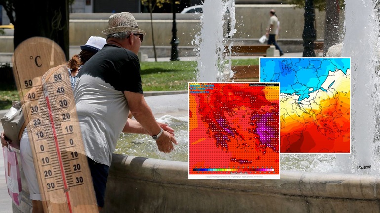 Στους 41 βαθμούς η μέγιστη θερμοκρασία σήμερα – Νέα τοπικά ρεκόρ για τον Μάιο