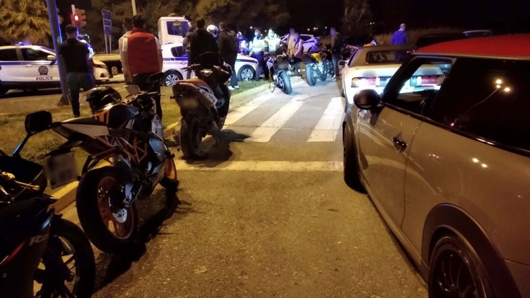 Νέα επιχείρηση της Τροχαίας για την αποτροπή διεξαγωγής αυτοσχέδιων αγώνων στη Βάρκιζα