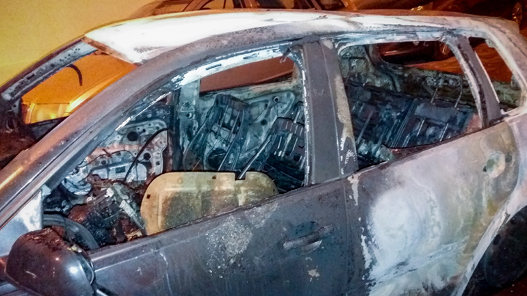 Μπαράζ εμπρηστικών επιθέσεων τα ξημερώματα στην Αθήνα