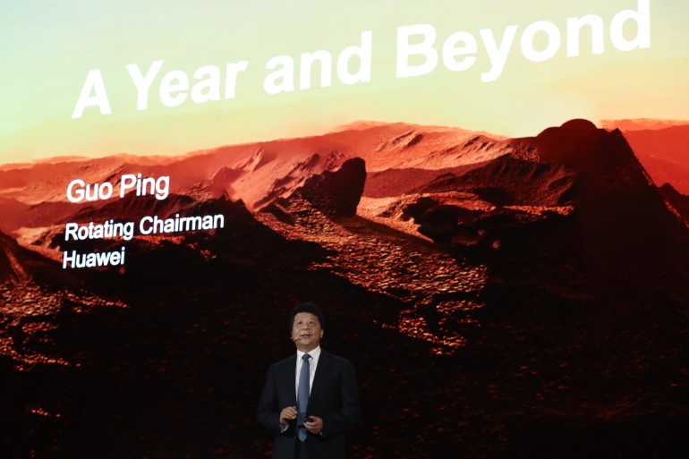 Ο Guo Ping, ο Rotating Chairman της Huawei, στην 17η ετήσια συνάντηση Global Analyst
