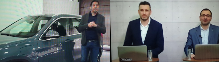 Από δεξιά: Αδάναλης, Διαμαντής και Καψής