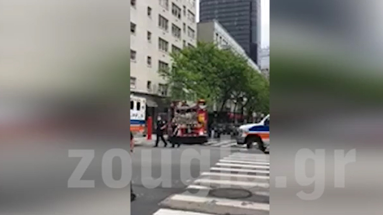 Μεγάλη επιχείρηση για την κατάσβεση πυρκαγιάς σε 30οροφο κτήριο στο Μανχάταν