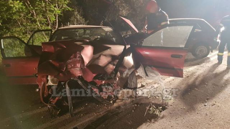 Στυλίδα: Αγριογούρουνο προκάλεσε σοβαρό διπλό τροχαίο