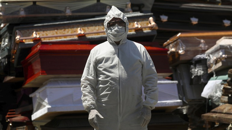 Covid-19: Για δεύτερη διαδοχική ημέρα οι νεκροί ξεπέρασαν τους 300 στο Μεξικό