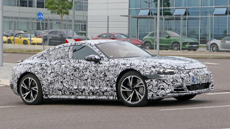 H Audi ετοιμάζει τον αντίπαλο της Porsche Taycan H Audi ετοιμάζει τον αντίπαλο της Porsche Taycan