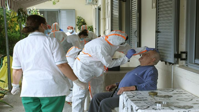 Διαγνωστικά τεστ για τον Covid-19 σε Οίκο Ευγηρίας στη Ν. Μάκρη