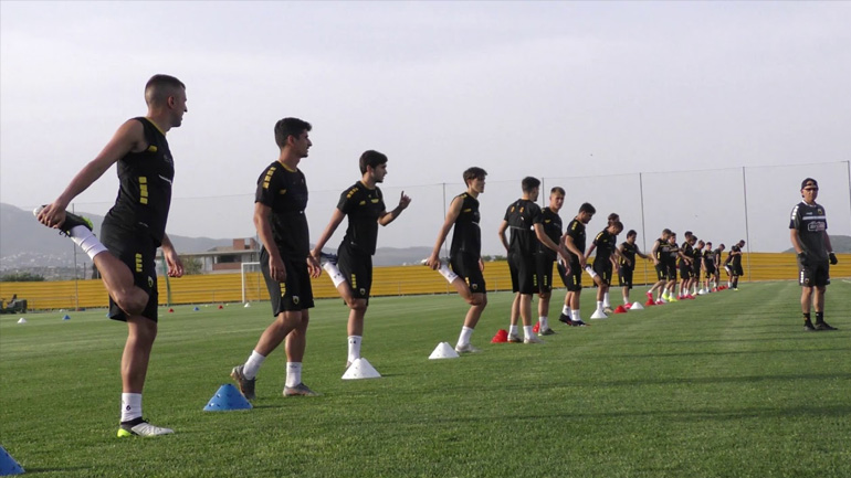 Αποκλειστικά πλάνα στον ΟΠΑΠ: Η πρώτη ομαδική προπόνηση της ΑΕΚ