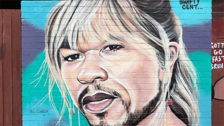 Street art καλλιτέχνης υποστηρίζει ότι δέχθηκε επίθεση εξαιτίας των γκράφιτι με τον 50 Cent