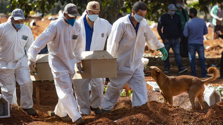Βραζιλία-Covid-19: 1.001 νέοι θάνατοι το τελευταίο 24ωρο
