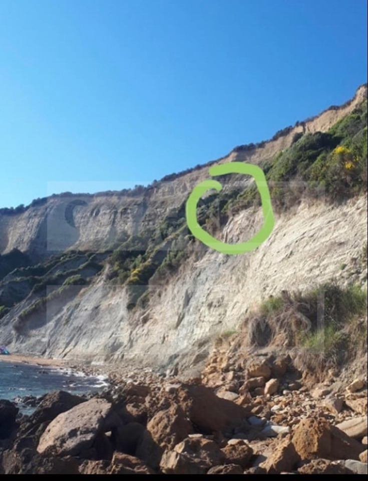 Το σημείο όπου βρισκόταν η σπηλιά που κρυβόταν ο 47χρονος