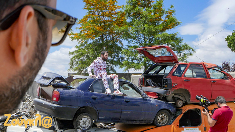 Το zougla.gr ήταν στα γυρίσματα του νέου video clip του γνωστού ράπερ TUS