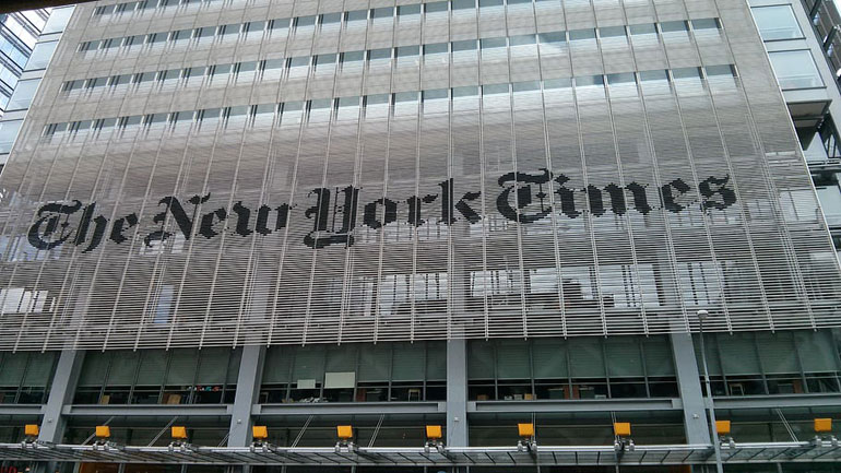 Οι New York Times αφιερώνουν την πρώτη σελίδα τους στους νεκρούς από τoν Covid-19