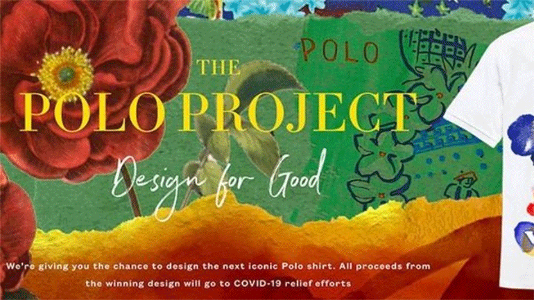 Διαγωνισμός polo shirt από τον Ralph Lauren για το Ταμείο Αλληλεγγύης κορωνοϊού