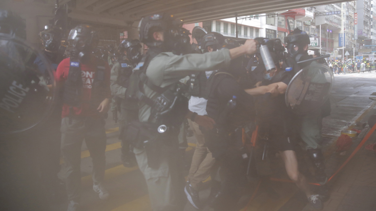 Χιλιάδες διαδηλωτές στο Χονγκ Κονγκ κατά του νόμου για την εθνική ασφάλεια – 180 συλλήψεις