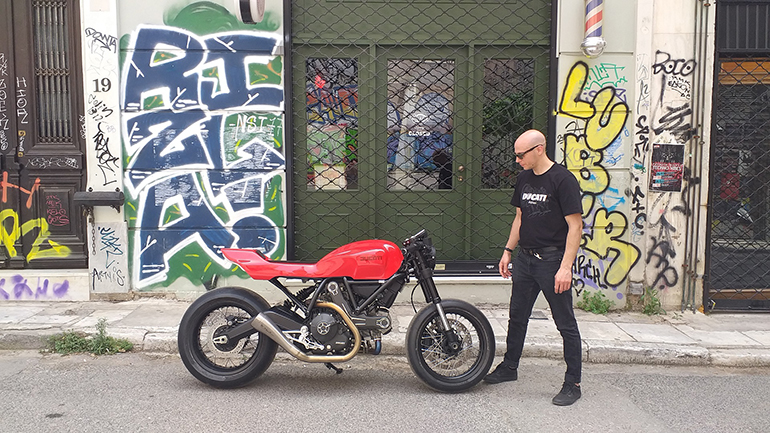 Η ελληνική custom Ducati
