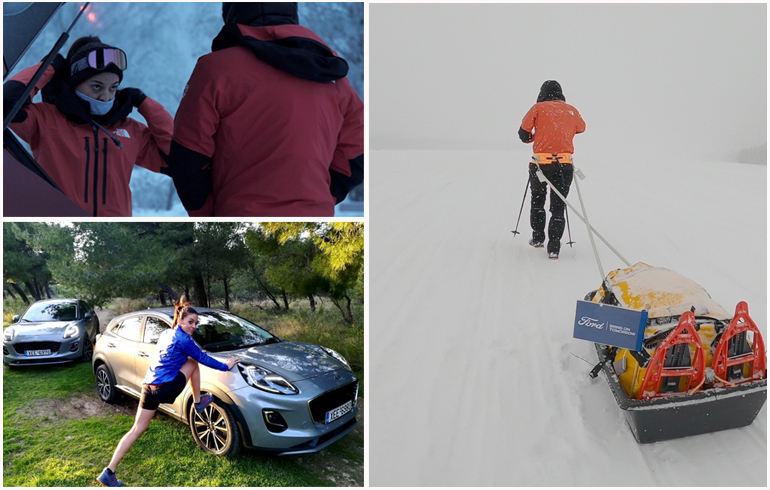 Η Ινώ Στεφανή ήταν η μοναδική Ελληνίδα που συμμετείχε στο "Rovaniemi300"