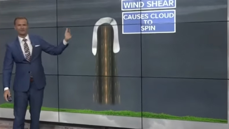 Το περίεργο σύννεφο-πέταλο στον Κρητικό ουρανό και η εξήγησή του