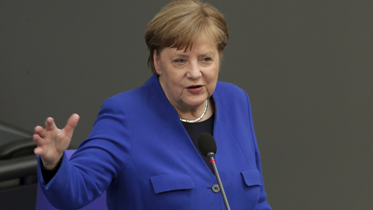 Η Μέρκελ προτρέπει την κοινοβουλευτική ομάδα των Χριστιανοδημοκρατών να υποστηρίξει τα πρόγραμμα ανάκαμψης της ΕΕ