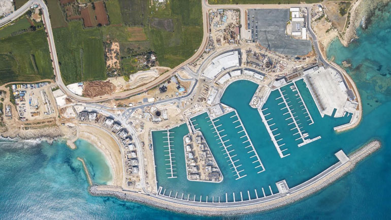 ΤΕΡΝΑ Α.Ε.: Παραδόθηκε η πρώτη φάση της ανάπτυξης της Μαρίνας Αγίας Νάπας στην Κύπρο