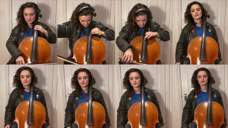 Η μουσική του Knight Rider από 8 τσέλο