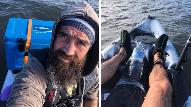 Καγιάκερ έκανε live μετάδοση πριν αφήσει την τελευταία του πνοή