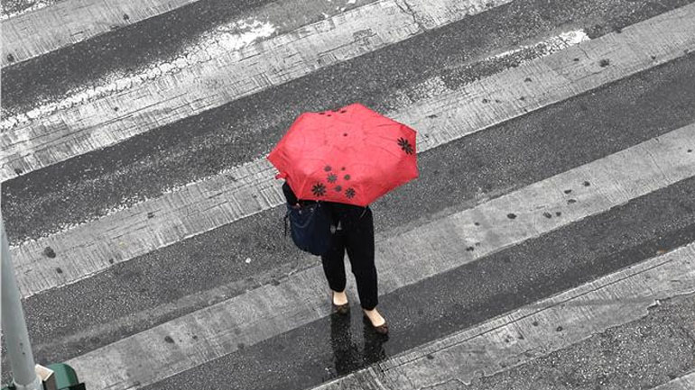 Ισχυρές βροχοπτώσεις στη Μαγνησία